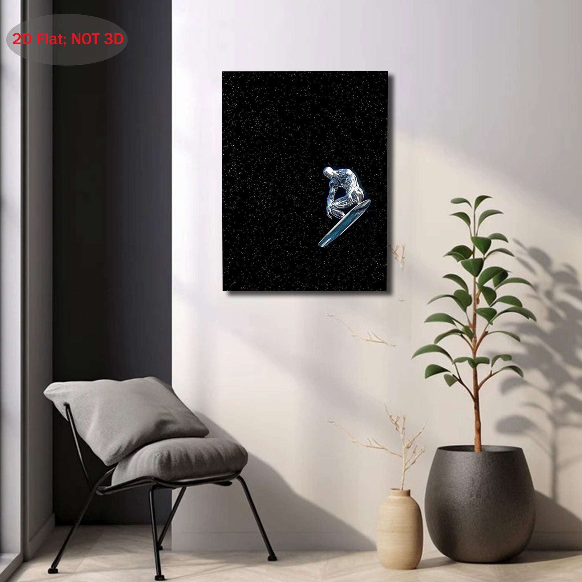 Silver surfer poster.