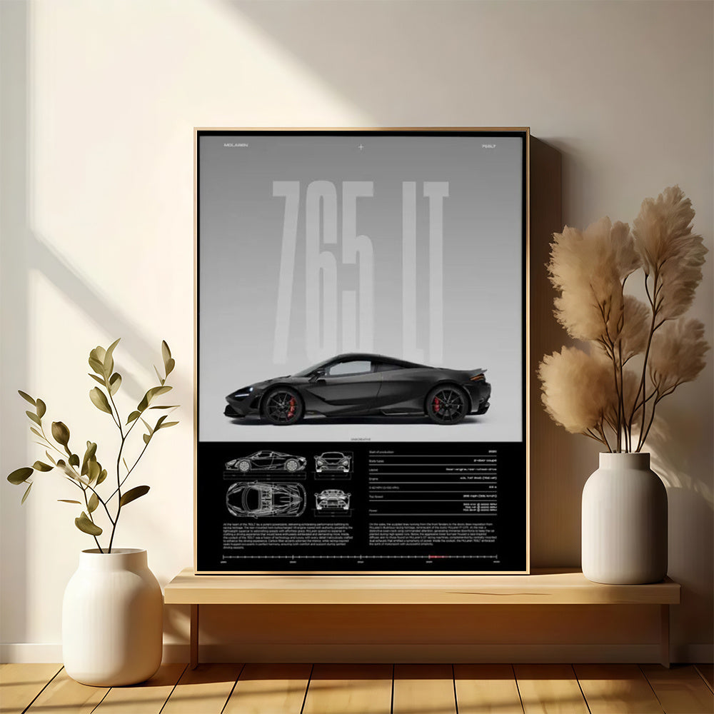 765 LT Poster (McLaren)